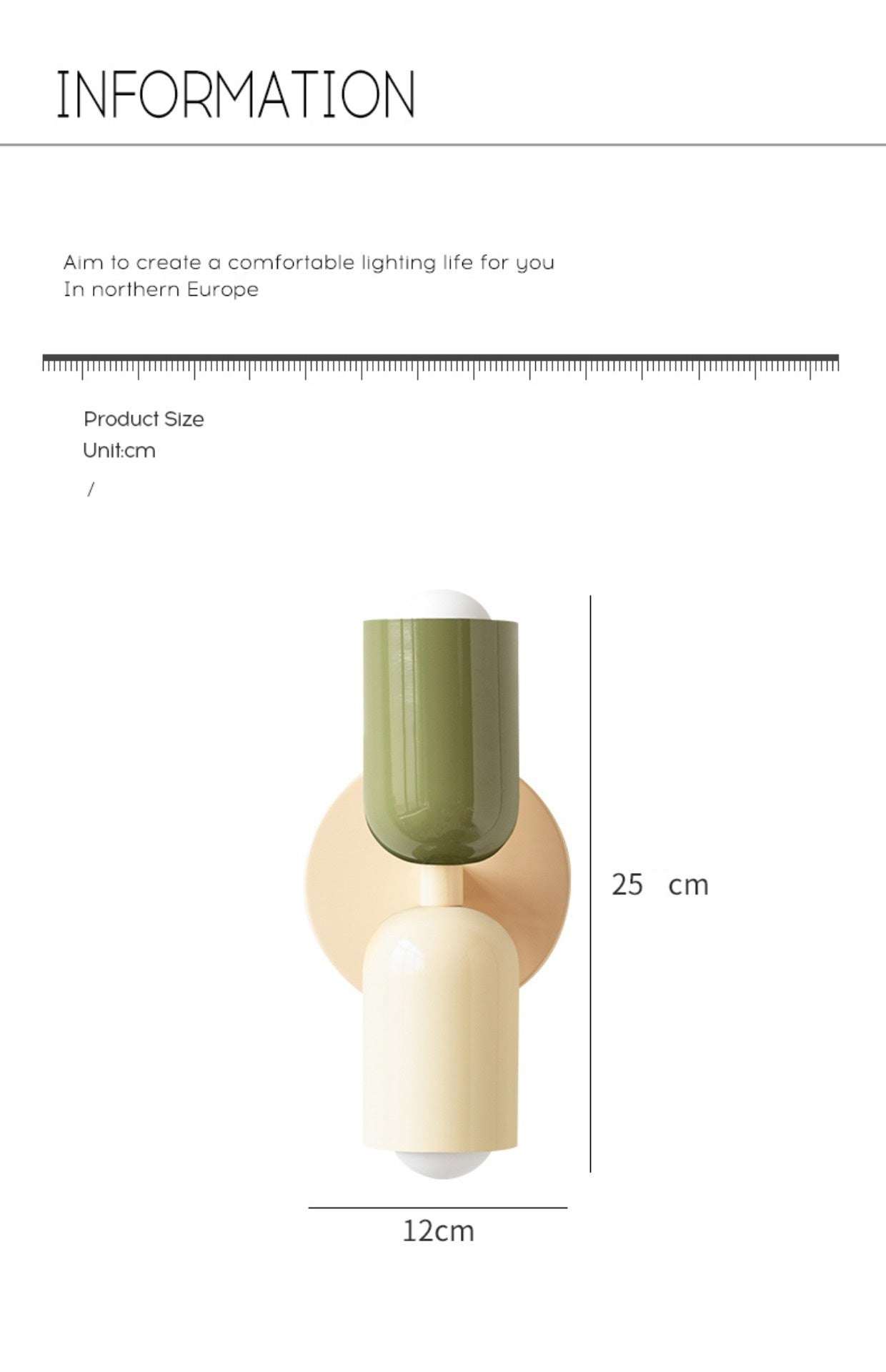 Up Down cream wall sconce combine fashion and charm to create a comfortable lighting ambiance