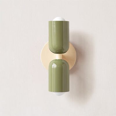 Illuminate with Elegance: Green Cream Wall Sconce| ArcLightsDesign