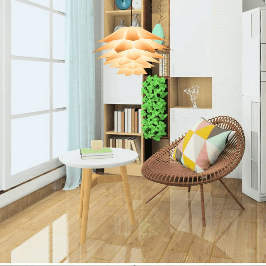 DIY Flower Lampshade - Puzzle Light - Hanging Lamp Shade - Lotus Lampshade arclightsdesign