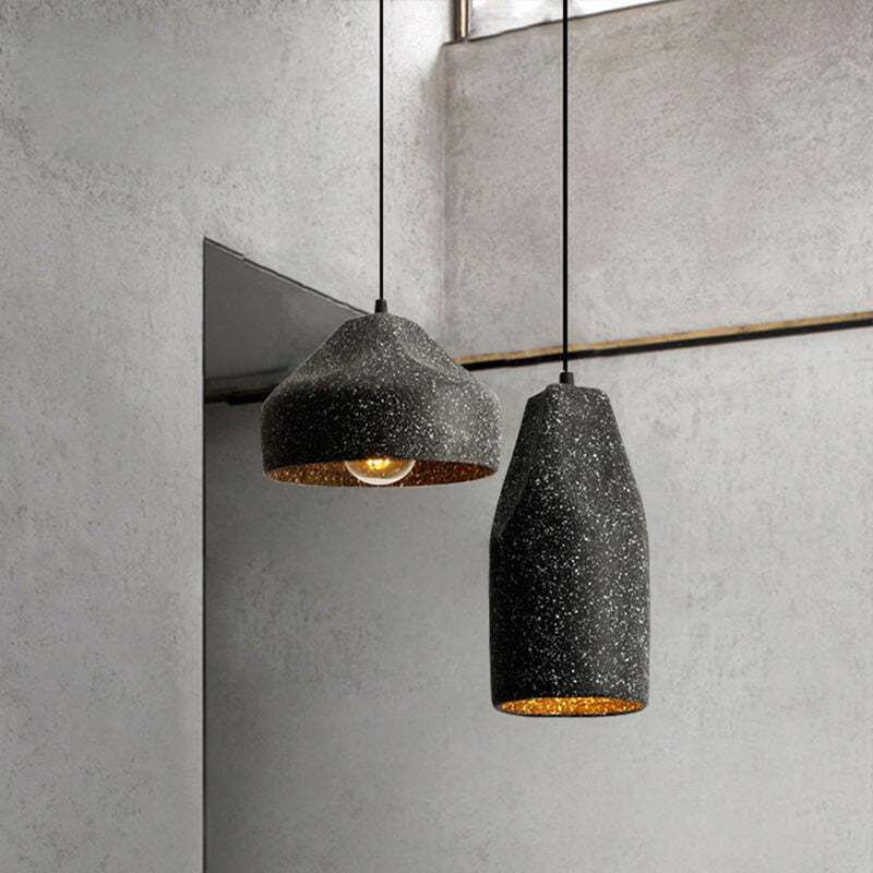 Minimalist Elegance: Concrete Pendant Light Kitchen - Industrial Hanging Lamps| ArcLightsDesign