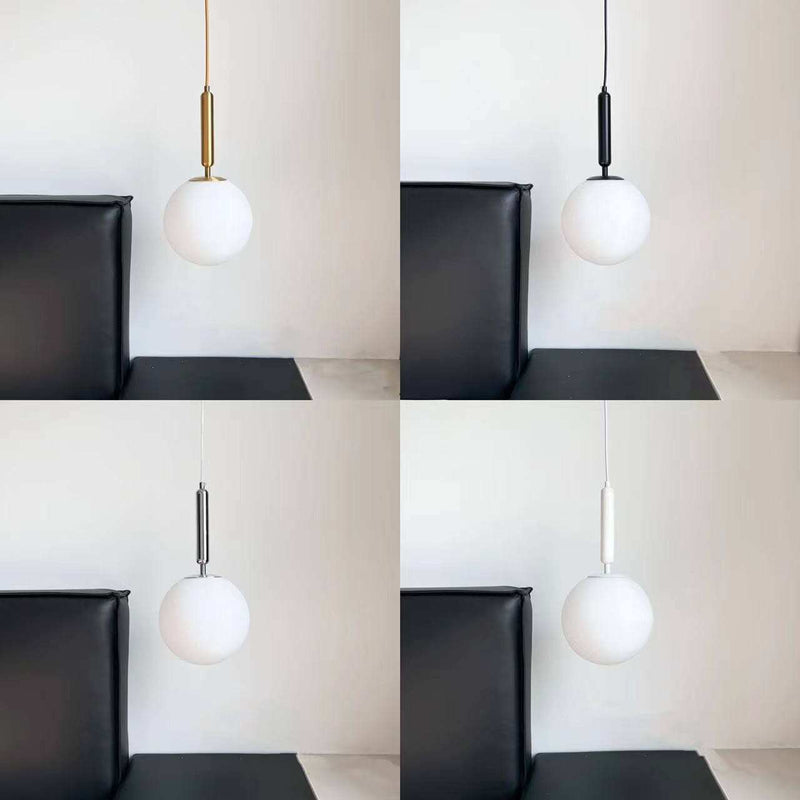 Modern Glass Ball Light Fixtures - Luminaire LED Kitchen Hanging Lights