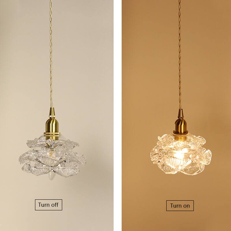 Milk Glass Pendant Light - Luxury Rose Glass Chandelier for Elegant Interiors