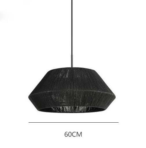 Handcrafted Elegance: Hemp Rope Light Fixtures - Vintage Pendant Light