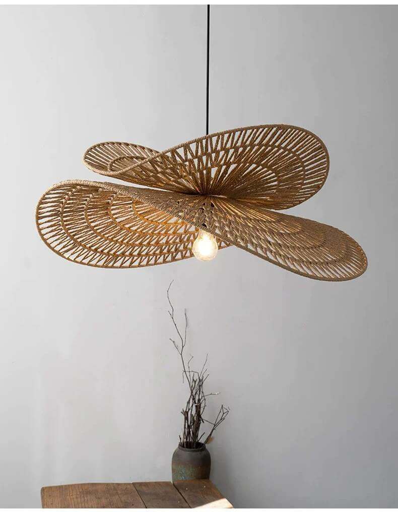 Wabi-Sabi Rattan Lamp - Warm & Charming Lighting for Home Deco| ArcLightsDesign