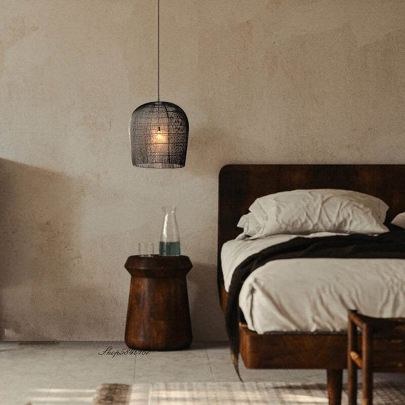 Wabi-sabi Style Rattan Pendant Lights - Creative Wabi Sabi Lighting