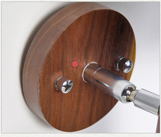 Modern Luxury: Wooden Wall Sconces - Walnut Wall Lamp with Glass Ball Accent| ArcLightsDesign