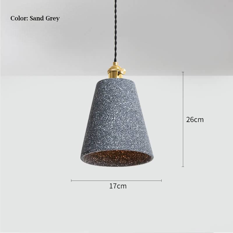 Minimalist Elegance: Cement LED Pendant Lamp - Loft Industrial Style Pendant Lights Fixtures| ArcLightsDesign