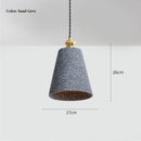 Minimalist Elegance: Cement Pendant Lamp - Loft Industrial Style Pendant Lights Fixtures| ArcLightsDesign