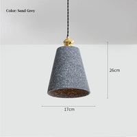 Minimalist Elegance: Cement Pendant Lamp - Loft Industrial Style Pendant Lights Fixtures| ArcLightsDesign