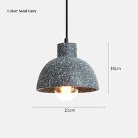 Minimalist Elegance: Cement LED Pendant Lamp - Loft Industrial Style Pendant Lights Fixtures| ArcLightsDesign