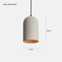 Minimalist Elegance: Cement LED Pendant Lamp - Loft Industrial Style Pendant Lights Fixtures| ArcLightsDesign