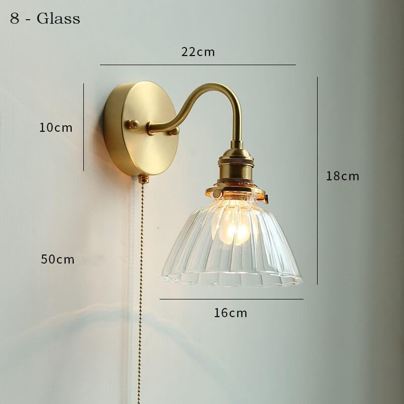 Ceramic Wall Lamp and Glass Lampshade Collection - Versatile Lighting Choices| ArcLightsDesign