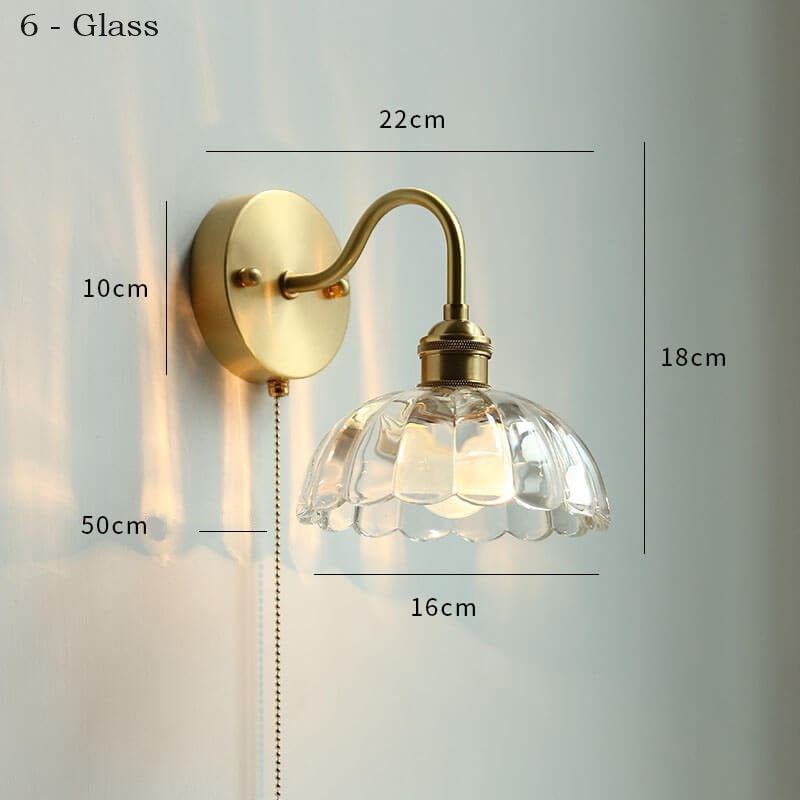 Ceramic Wall Lamp and Glass Lampshade Collection - Versatile Lighting Choices| ArcLightsDesign