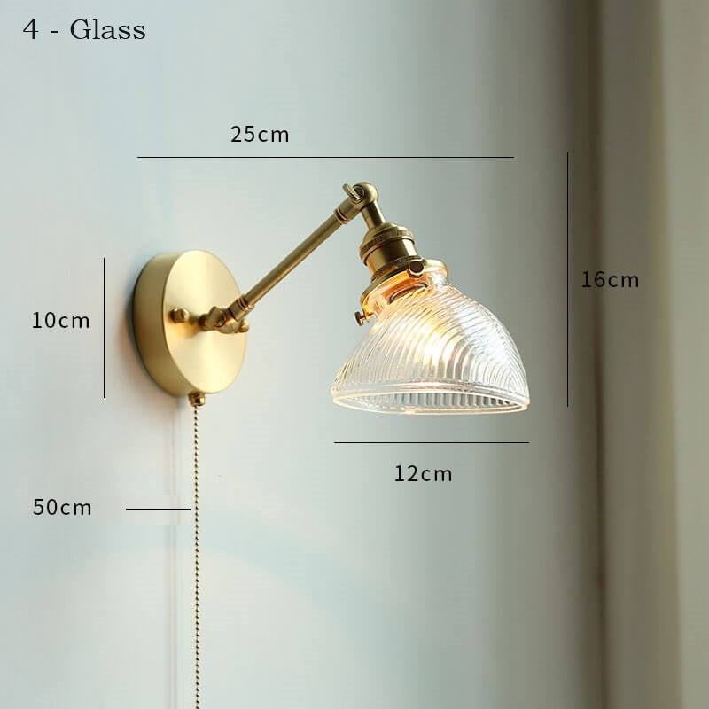 Ceramic Wall Lamp and Glass Lampshade Collection - Versatile Lighting Choices| ArcLightsDesign