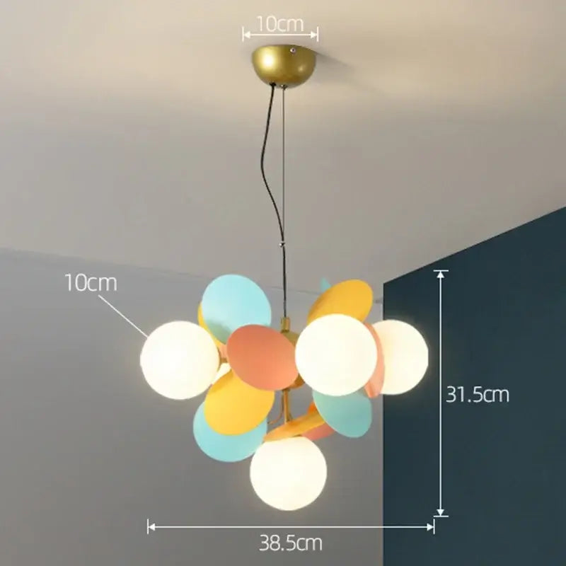 Colorful Branch Ceiling Lamp - Europe Art Pendant Lights - Lamps Loft Lighting Fixtures