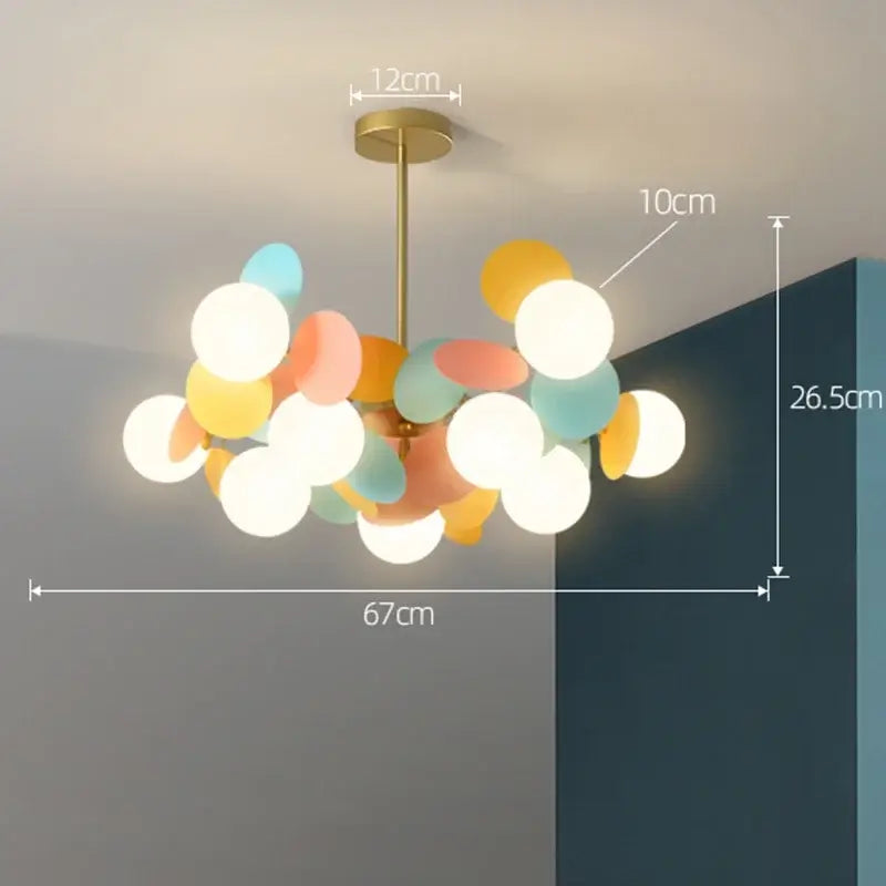 Colorful Branch Ceiling Lamp - Europe Art Pendant Lights - Lamps Loft Lighting Fixtures