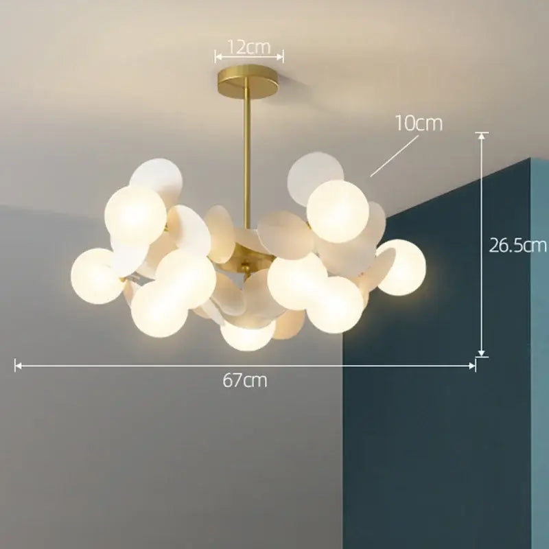 Colorful Branch Ceiling Lamp - Europe Art Pendant Lights - Lamps Loft Lighting Fixtures