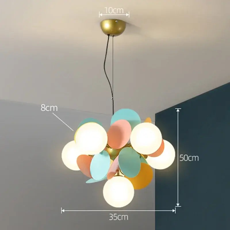 Colorful Branch Ceiling Lamp - Europe Art Pendant Lights - Lamps Loft Lighting Fixtures