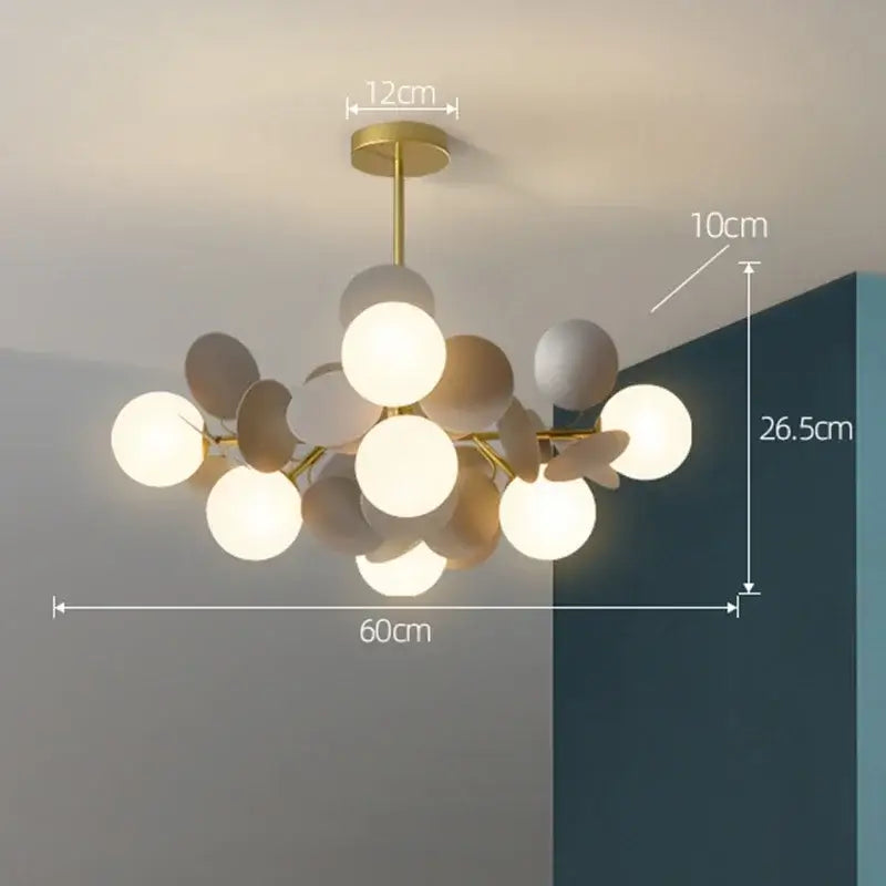 Colorful Branch Ceiling Lamp - Europe Art Pendant Lights - Lamps Loft Lighting Fixtures