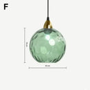 Glass cluster pendant light hanging from ceiling canopy