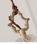 Floral Crystal LED Wall Lamp with Vintage Brass, Neoclassical Design, Luxury Scandinavian Lighting.