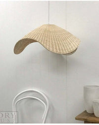 Wicker Light Shade - Hand-woven Rattan Chandeliers for Indoor Spaces| ArcLightsDesign