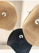 Wicker Light Shade - Hand-woven Rattan Chandeliers| ArcLightsDesign