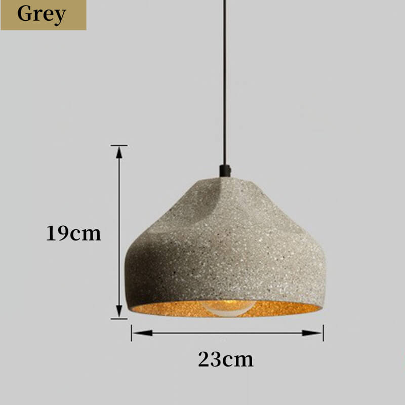 Minimalist Elegance: Cement Pendant Light Kitchen - Industrial Hanging Lamps| ArcLightsDesign