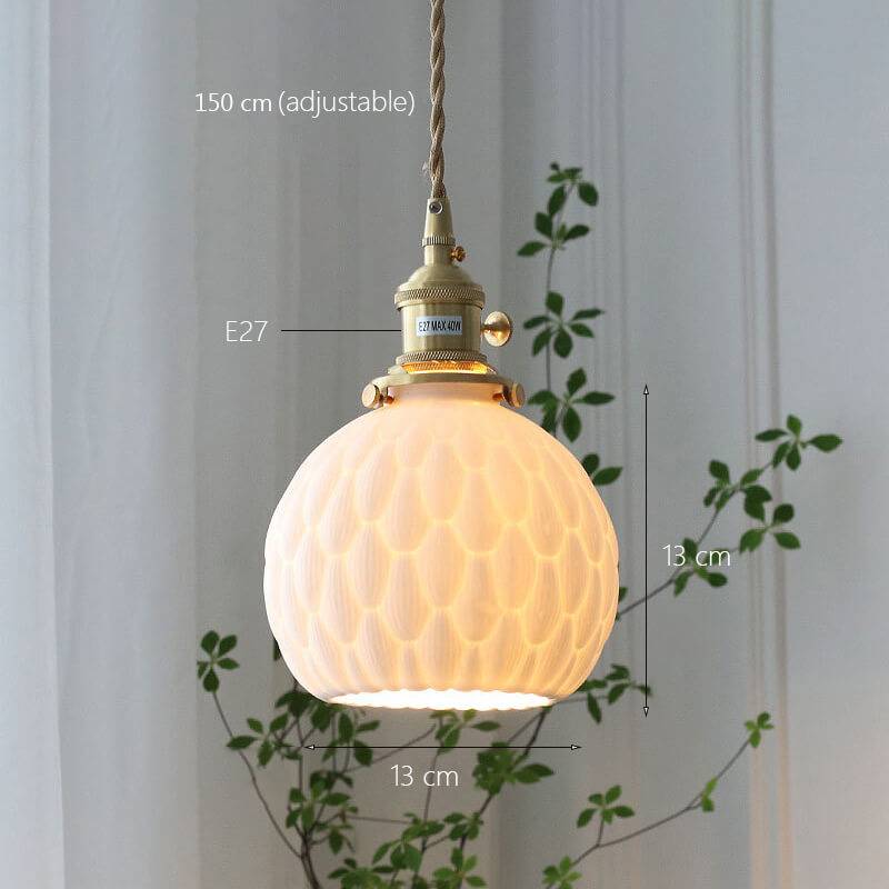 Japanese Handmade Ceramic Pendant Lights| ArcLightsDesign