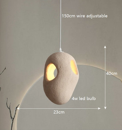 Japanese Wabi-Sabi Style - Nordic LED Art Style - Hanging Lamp