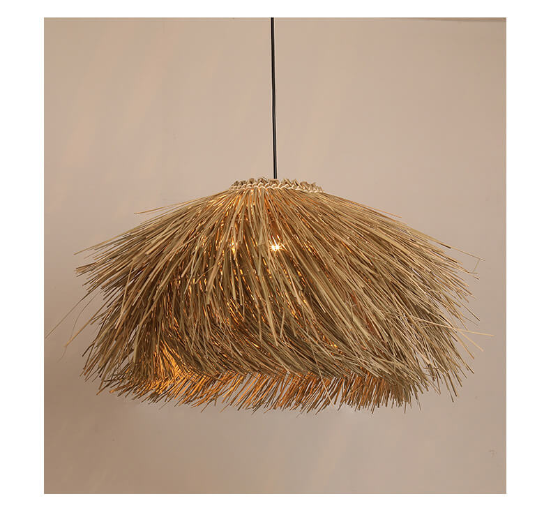 Handcrafted Beauty: Rattan Pendant Lamp Collection - Beige and Brown Options| ArcLightsDesign