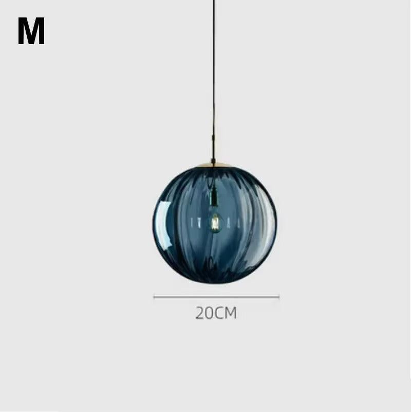 Glass cluster pendant light for dining room ceiling