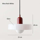 Nordic Glass Pendant Light Dingle Head Lamp in Candy Color