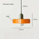 Nordic Glass Pendant Light Dingle Head Lamp in Candy Color