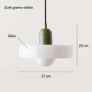 Nordic Glass Pendant Light Dingle Head Lamp in Candy Color