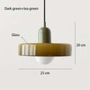 Nordic Glass Pendant Light Dingle Head Lamp in Candy Color