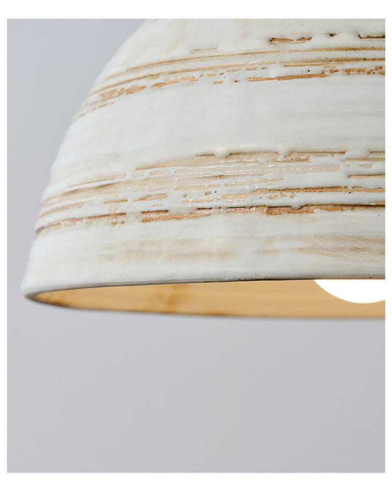 Handmade Ceramic Pendant Light - Ceramic Vintage Fixtures| ArcLightsDesign
