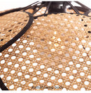 Rattan Art Screen Pendant Lamp - Rattan Chandelier - Rural Hand Made Rattan Ceiling Lights arclightsdesign