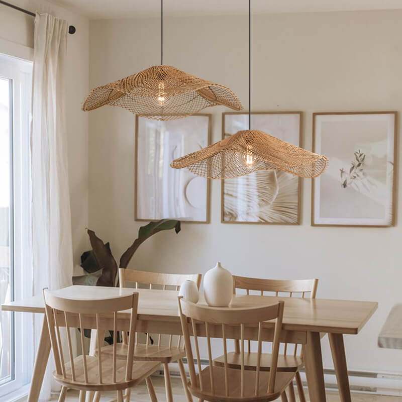 Create Ambiance with Rattan: Retro Rattan Lamp for Hallway and Living Spaces| ArcLightsDesign