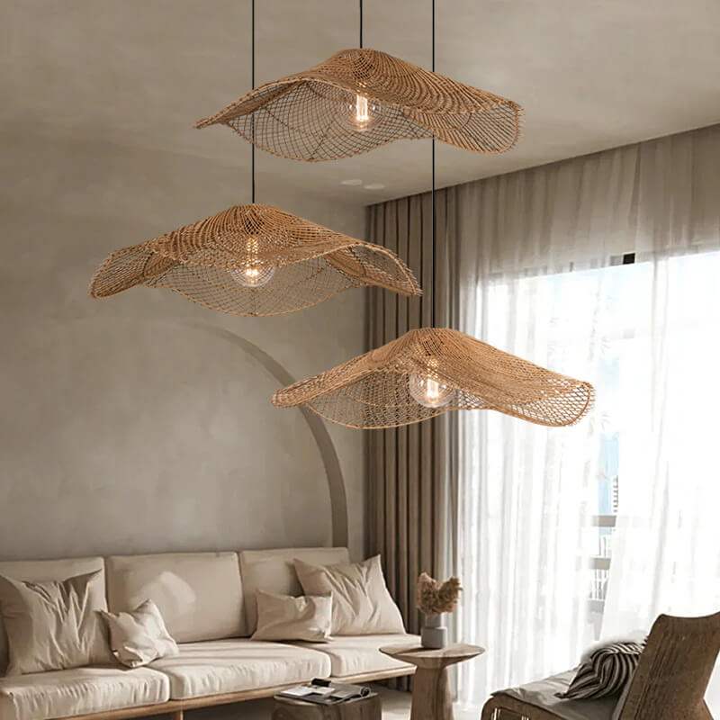 Create Ambiance with Rattan: Retro Rattan Lamp for Hallway and Living Spaces| ArcLightsDesign