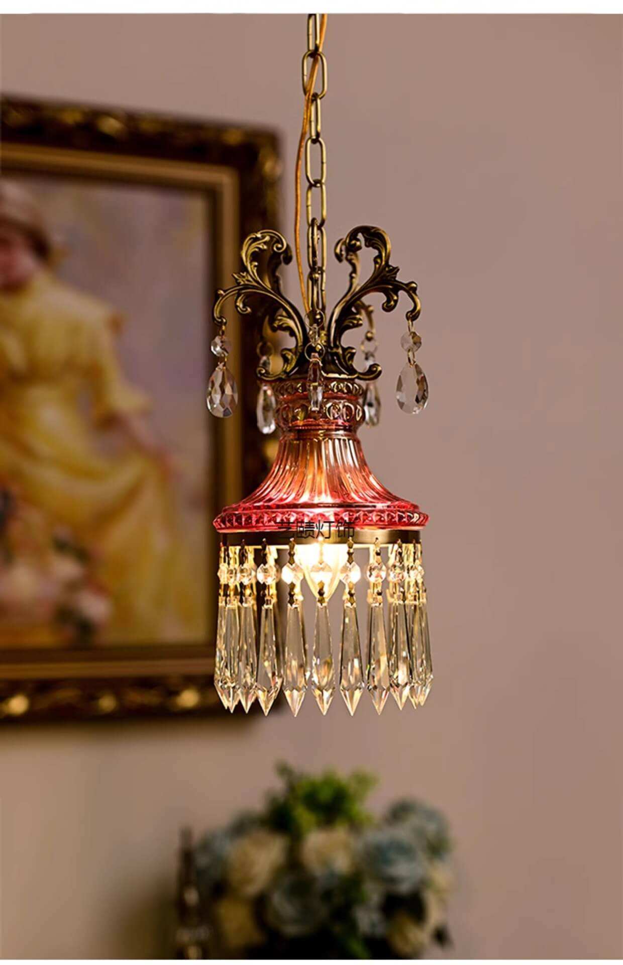 Small Luxury Crystal Chandelier - French Crystal Home Decorative Lighting