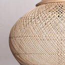 Southeast Asian Vintage Rattan Pendant Lights with Warm & Charming Winter Home Deco