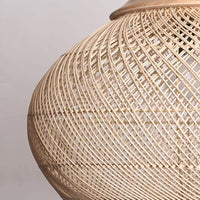 Southeast Asian Vintage Rattan Pendant Lights with Warm & Charming Winter Home Deco