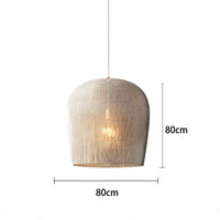 Elevate Your Space with Wabi-sabi Style: White Rattan Pendant Lights Collection| ArcLightsDesign