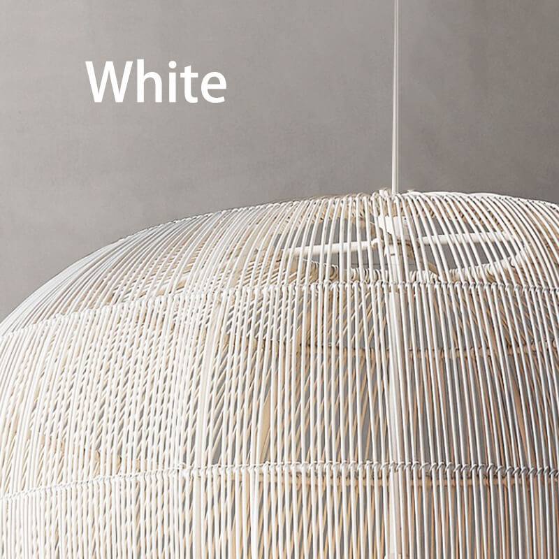 Elevate Your Space with White Wabi Sabi Lighting: Rattan Pendant Lights Collection| ArcLightsDesign