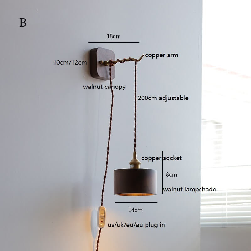 Wooden Wall Lamp Collection - Versatile Lighting Choices| ArcLightsDesign