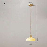 Modern Sophistication: Ceramic Brass Pendant Lights for Home and Office| ArcLightsDesign