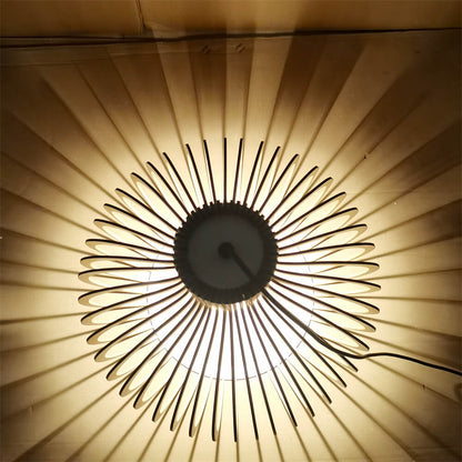 Illuminate in Style with Modern Wooden Bird Cage Pendant Lights| ArcLightsDesign
