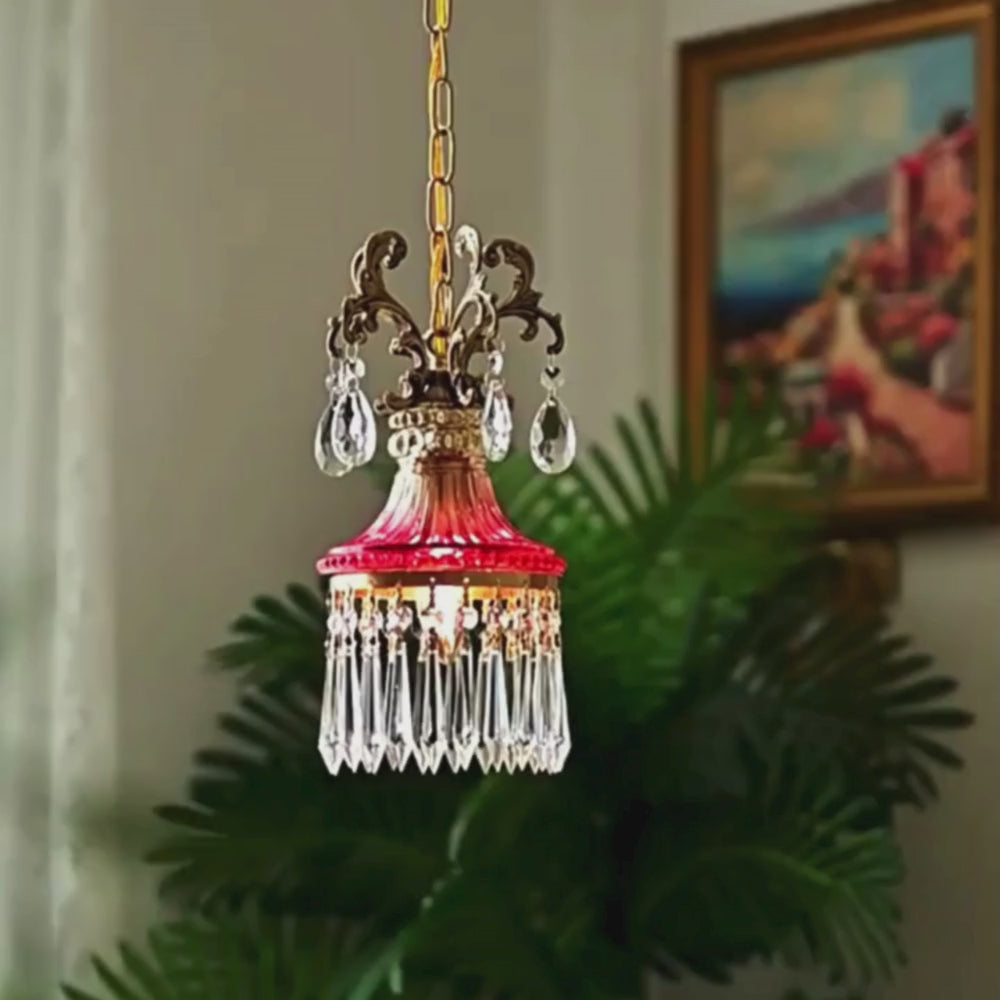 Small Luxury Crystal Chandelier - French Crystal Home Decorative Lighting