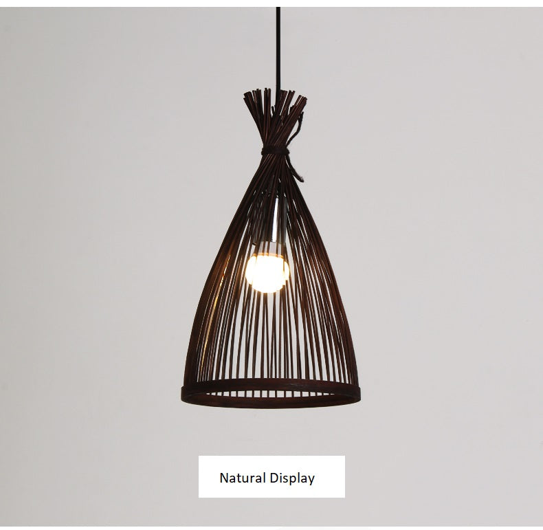 Bamboo Pendant Lights - Rattan Hand Made Suspension Lamp - Bamboo Chandeliers arclightsdesign